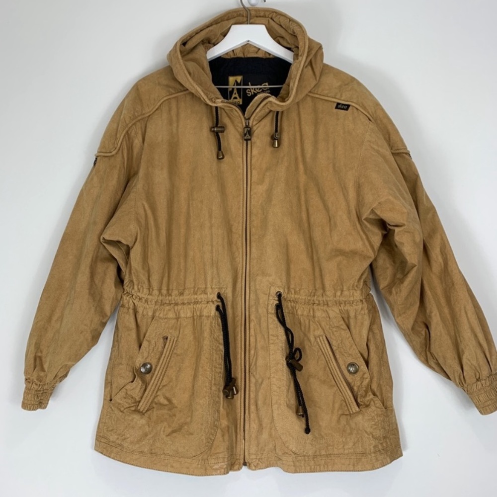 SKEA PARIS/VAIL Hooded Suedemark Jacket